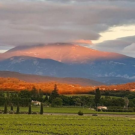 Le Clos Des Pins, Vue Mont Ventoux Roaix Ngoại thất bức ảnh