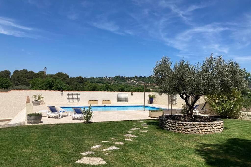 Le Clos Des Pins, Vue Mont Ventoux Roaix Ngoại thất bức ảnh
